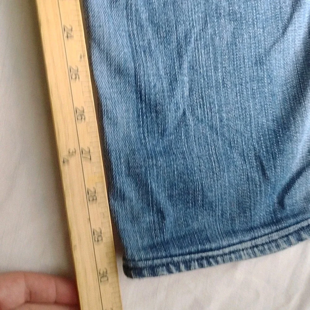 7 For All Mankind Jeans 36x30 Austyn Straight Leg Medium Wash Stretch Classic